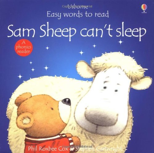 9780746038611: Sam Sheep Can't Sleep (Usborne Easy Words to Read S.)