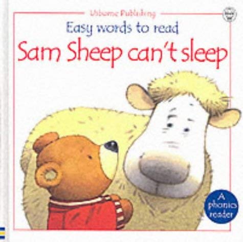 9780746038628: Sam Sheep Can't Sleep (Usborne Easy Words to Read)