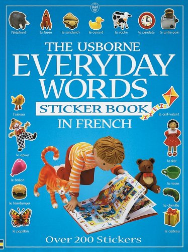 Beispielbild fr Sticker Book (Usborne Everyday Words Sticker Books) zum Verkauf von WorldofBooks