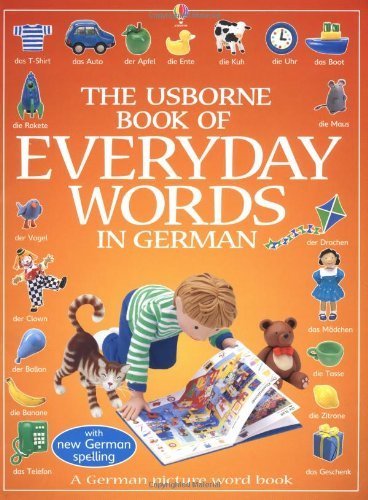 The Usborne Book of Everyday Words in German - Jo Litchfield