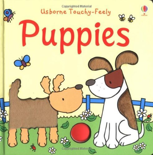 Beispielbild fr The Usborne Big Touchy Feely Book of Puppies zum Verkauf von SecondSale