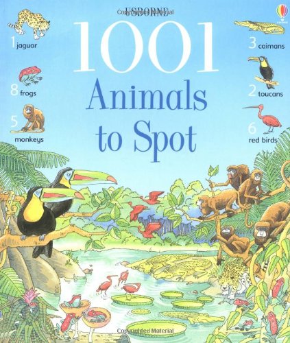 Beispielbild fr 1001 Animals to Spot (Usborne 1001 Things to Spot) zum Verkauf von WorldofBooks