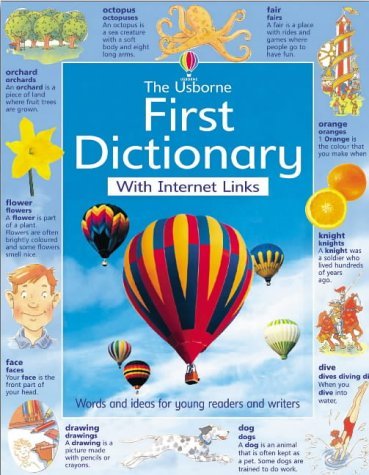 Beispielbild fr The Usborne Internet-linked First Dictionary (Usborne Dictionaries) zum Verkauf von Reuseabook