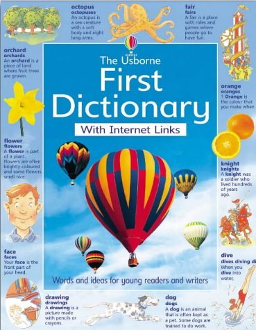 Stock image for The Usborne Internet-linked First Dictionary (Usborne Dictionaries) for sale by Reuseabook