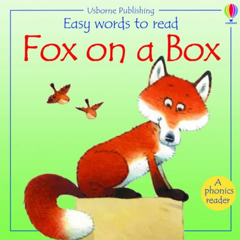 9780746054215: Fox on a Box (Usborne Easy Words to Read)