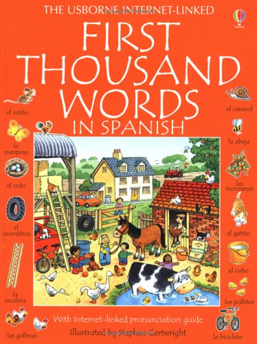 First Thousand Words in Spanish (9780746054260) by Heather Amery