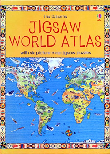 9780746055762: The Usborne Jigsaw World Atlas