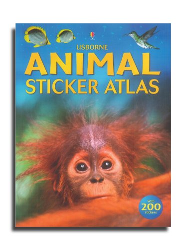 Beispielbild fr Sticker Atlas Animals zum Verkauf von WorldofBooks