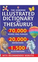 Beispielbild fr Illustrated Dictionary and Thesaurus (Usborne illustrated dictionary) zum Verkauf von WorldofBooks