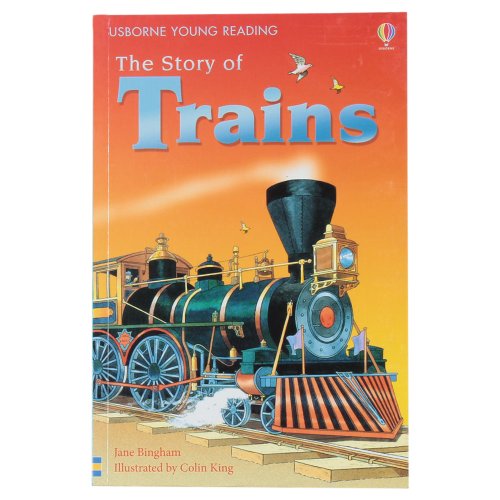 9780746057834: The Story of Trains (Usborne Young Reading)