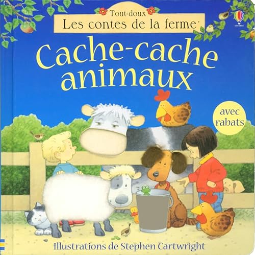 Beispielbild fr Cache-cache animaux - Tout-doux Les contes de la ferme zum Verkauf von WorldofBooks