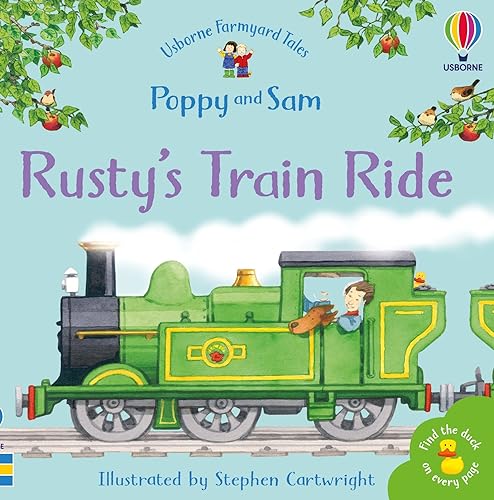 Stock image for Rusty's Train Ride (Farmyard Tales Minibook Series) for sale by WorldofBooks