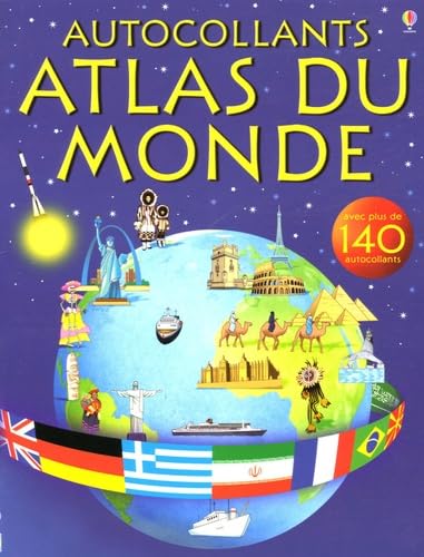 Imagen de archivo de Atlas du monde : Autocollants a la venta por medimops