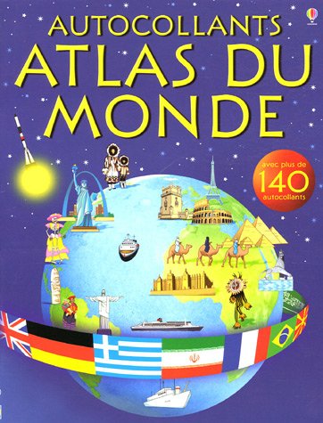 Stock image for Atlas du monde : Autocollants for sale by medimops