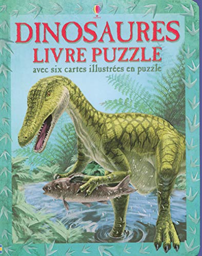 Beispielbild fr Dinosaures : Livre puzzle avec 6 cartes illustres en puzzle zum Verkauf von medimops
