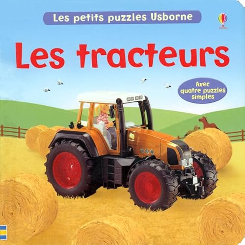 Stock image for LES TRACTEURS - AVEC QUATRE PUZZLES SIMPLES for sale by Ammareal