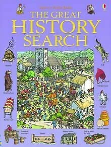 Beispielbild fr Great History Search (Usborne Great Searches) zum Verkauf von WorldofBooks