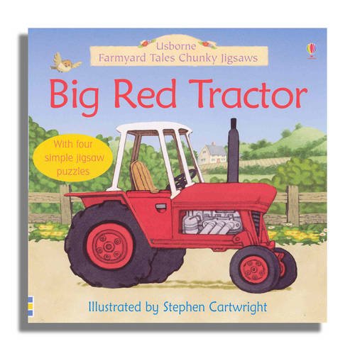 Beispielbild fr Big Red Tractor (Farmyard Tales Chunky Jigsaws) zum Verkauf von WorldofBooks
