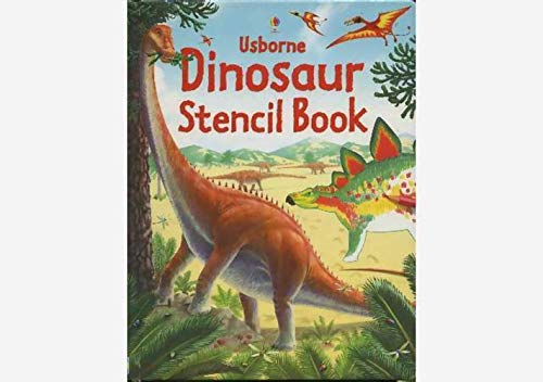 Imagen de archivo de Dinosaur Stencil Book (Stencil Books) a la venta por WorldofBooks