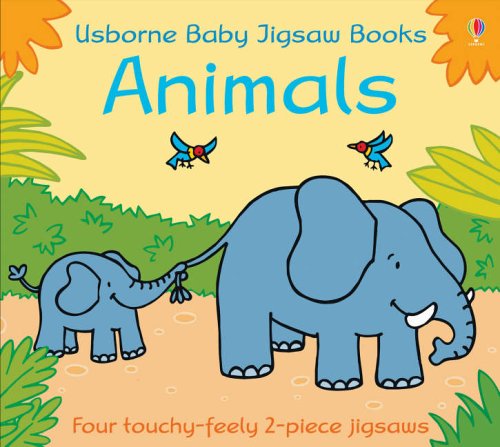 Beispielbild fr Animals (Touchy Feely Baby Jigsaw Book) zum Verkauf von WorldofBooks