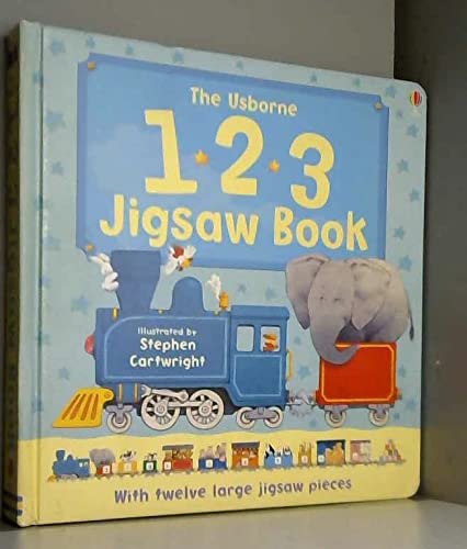 Stock image for Train Floor Puzzle Book (Usborne Jigsaw Books) for sale by AwesomeBooks