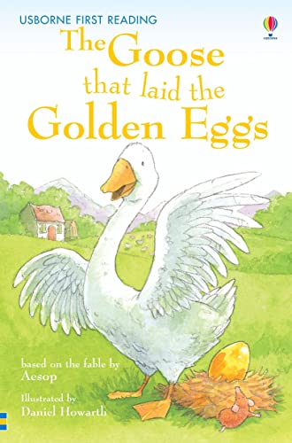 Stock image for The Goose that laid the Golden Eggs (Usborne First Reading: Level 3) for sale by Books of the Smoky Mountains