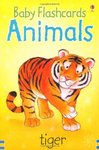9780746077382: Animals (Usborne Baby Flashcards)