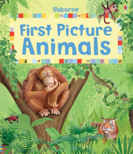Imagen de archivo de First Picture Animals (Usborne First Picture Books) a la venta por WorldofBooks