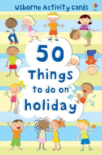 Beispielbild fr 50 Things to Do on Holiday (Usborne Activity Cards) (Activity and Puzzle Cards) zum Verkauf von WorldofBooks