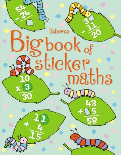 Big Book of Sticker Maths (9780746086988) by Fiona Watt