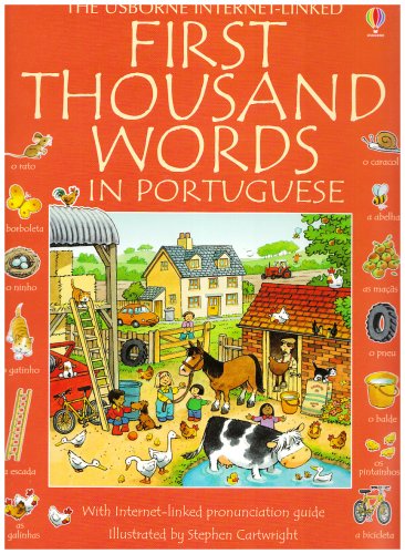 Stock image for First Thousand Words in Portuguese (Usborne First Thousand Words) for sale by WorldofBooks