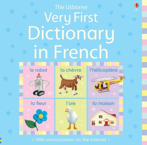 Imagen de archivo de Very First Dictionary in French (Usborne Illustrated Dictionaries) (First Picture) a la venta por WorldofBooks