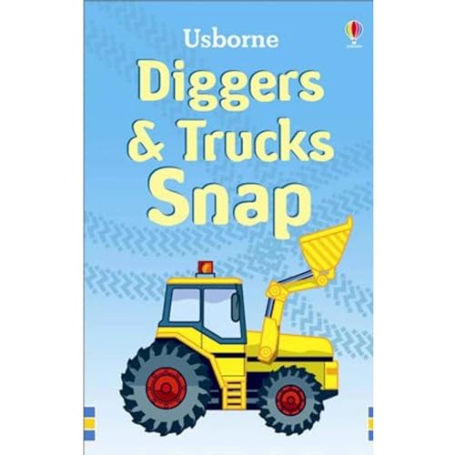 9780746089200: Trucks and Diggers Snap (Usborne Snap Cards)