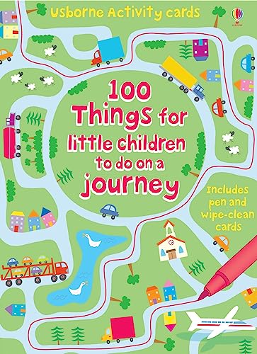 9780746089217: 100 Things for Little Children to do on a Journey (Usborne Activity Cards)
