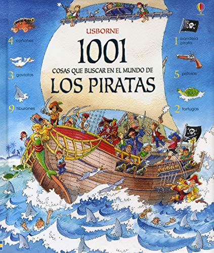9780746093917: 1001 cosas que buscar en el mundo de los piratas