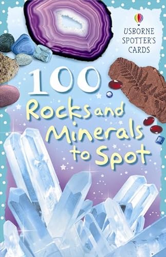 100 Rocks and Minerals to Spot (Usborne Spotter's Cards) (9780746095874) by Philip Clarke