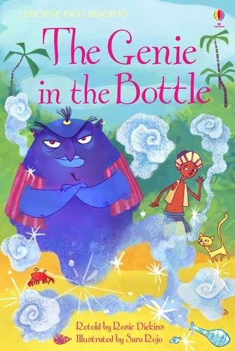 Stock image for The Genie in the Bottle (Usborne First Reading: Level 2) for sale by AwesomeBooks