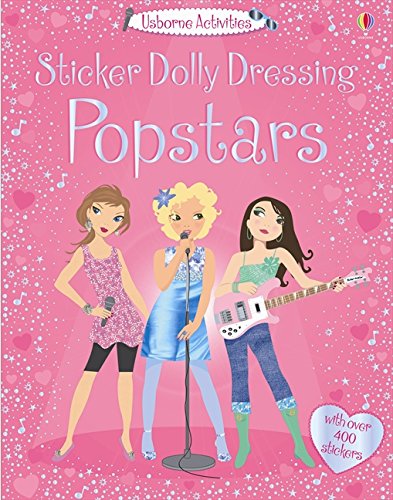 Imagen de archivo de Pop Stars (Usborne Sticker Dolly Dressing) a la venta por WorldofBooks