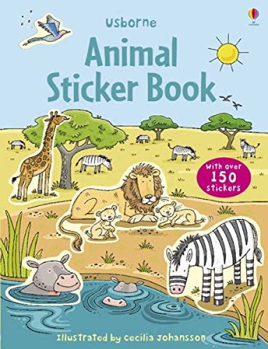 Beispielbild fr Animal - Usborne First Sticker Book zum Verkauf von Bookmonger.Ltd