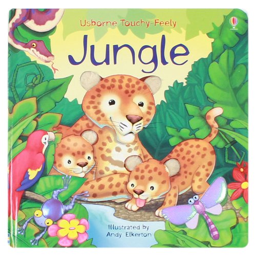 Imagen de archivo de Touchy-feely Jungle (Usborne Touchy Feely Books) a la venta por AwesomeBooks