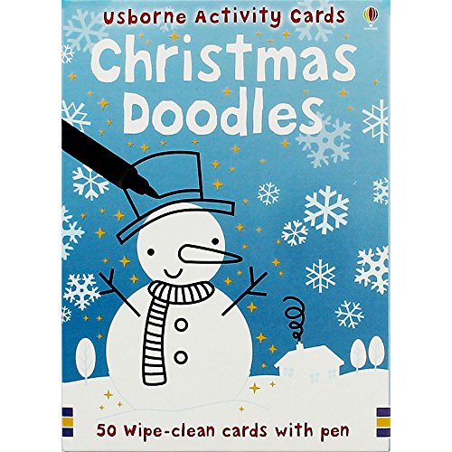 Beispielbild fr Christmas Doodles (Usborne Activity Cards) (Doodle Cards) zum Verkauf von WorldofBooks