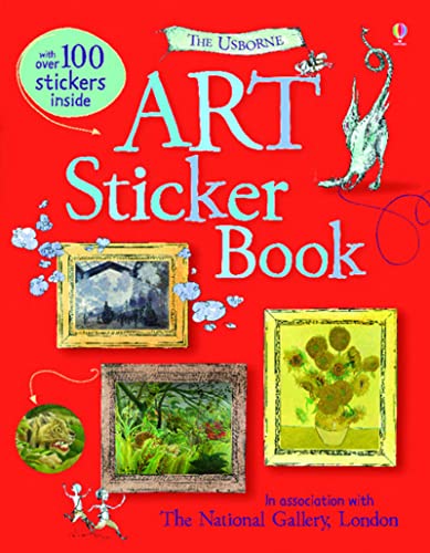 Beispielbild fr Art Sticker Book (Usborne Sticker Books) (Information Sticker Books) zum Verkauf von AwesomeBooks