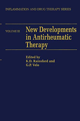 Imagen de archivo de New Developments in Anti-rheumatic Drugs a la venta por Fireside Bookshop