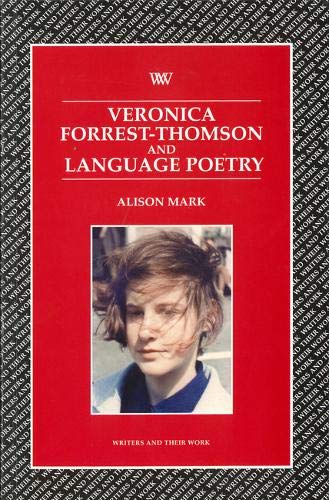 Imagen de archivo de Veronica Forrest-Thompson and Language Poetry a la venta por Blackwell's