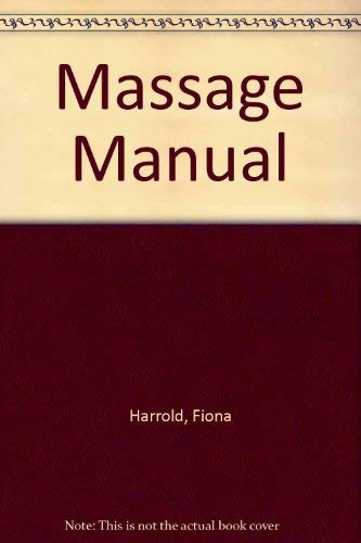 Beispielbild fr Massage Manual zum Verkauf von Reuseabook