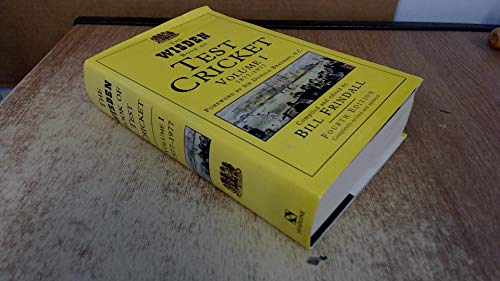 Imagen de archivo de Wisden Book of Test Cricket Vol I a la venta por WorldofBooks