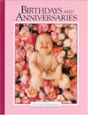 Imagen de archivo de Birthdays and Anniversaries a la venta por WorldofBooks