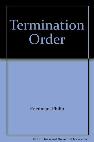 9780747215950: Termination Order