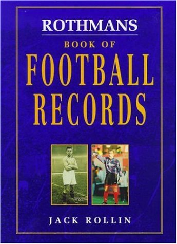 Stock image for Rothmans Book of Football Records for sale by WorldofBooks