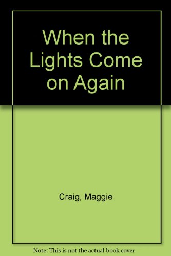 Imagen de archivo de When the Lights Come on Again a la venta por WorldofBooks